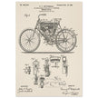 Motorcycle old patent 686284 by Gottschalk