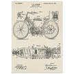 Motorcycle old patent by G. W Manson.