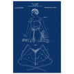 Brassiere patent drawing by M P Jacob.