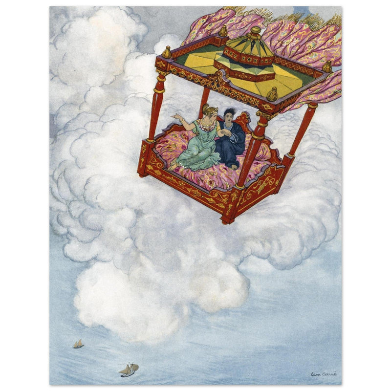 The Arabian Nights One Thousand and One Nights illustration by Leon Carre