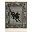 Watchdog mosaic chromolithograph reproduction Cave Canem by Victor Steeger