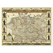 Germaniae nova tabula. Holy Roman Empire by Claes Janszoon Visscher.