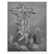 Gustave Dore illustration for The Divine Comedy by Dante Alighieri.  The Cross Paradise.