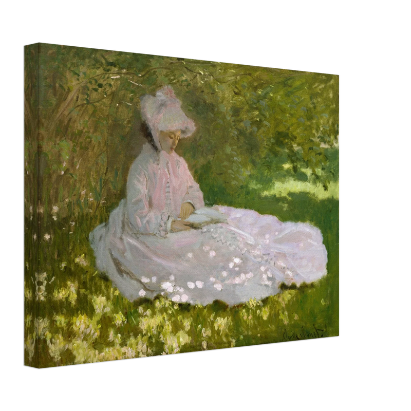 Springtime by Claude Monet
