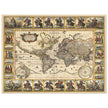 1652 Old World map Nova Totius Terrarum Orbis geographica ac hydrographica tabula by Nicolaes Visscher