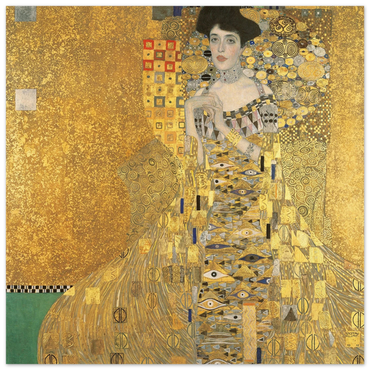 Gustav Klimt Adele Bloch-Bauer I painting.