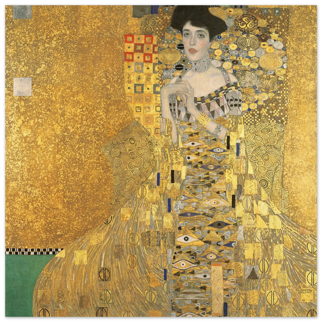 Gustav Klimt Adele Bloch-Bauer I painting.