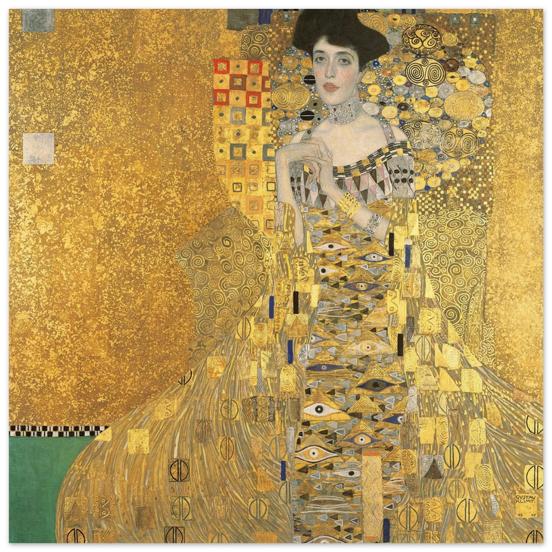 Gustav Klimt Adele Bloch-Bauer I painting.