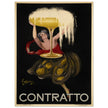 Leonetto Cappiello Contratto vintage poster .