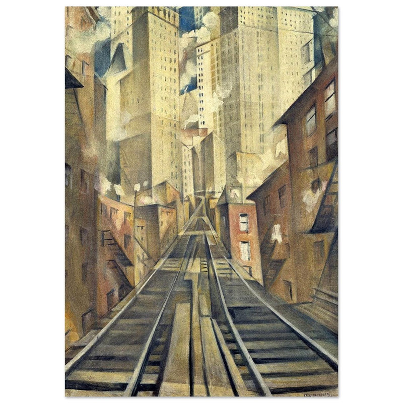 The Soul of the Soulless City New York - an Abstraction by Christopher Richard Wynne Nevinson.