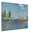 Red Boats Argenteuil by Claude Monet