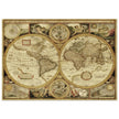 Ancient old world map of the XVII century by John Speed.