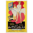 The Seven Year Itch Marilyn Monroe movie poster.