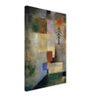 Paul Klee Kleines Tannenbild ( Small Picture of Firtrees ) abstract painting.