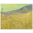 Wheatfield with a reaper by Vincent Van Gogh