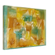 Paul Klee Fascsade brown green 1919. Modern abstract painting.    and redesigned wallart