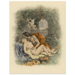 Paul Emile Becat erotic illustration Les Baiseres VI ( The Kisses ) Ecstasy