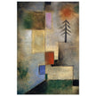 Paul Klee Kleines Tannenbild ( Small Picture of Firtrees ) abstract painting.