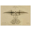 Flight machine invented by Jacob Degen in  1807 also called Degen ornithopter.