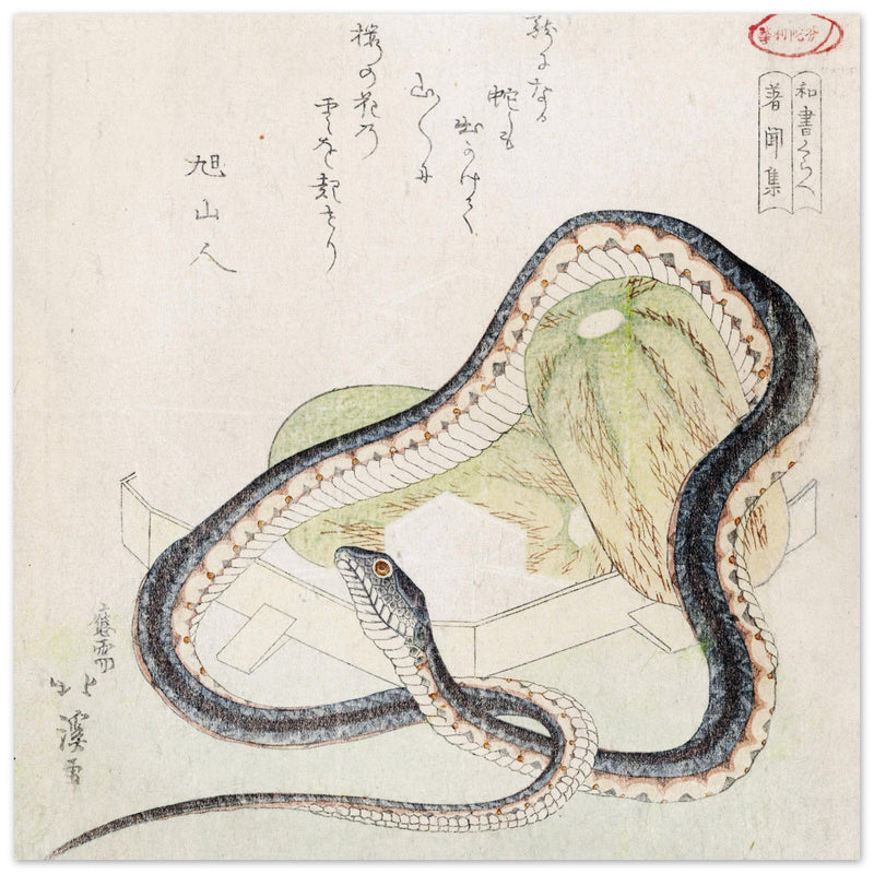 An anthology of things heard, past and present by Totoya Hokkei  art Woodblock print reproduction