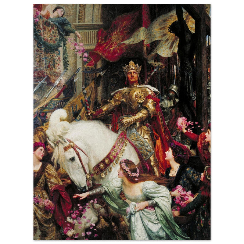 The Two Crowns paintings by Frank Dicksee