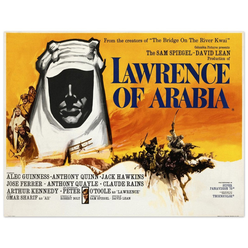Lawrence of Arabia movie poster.