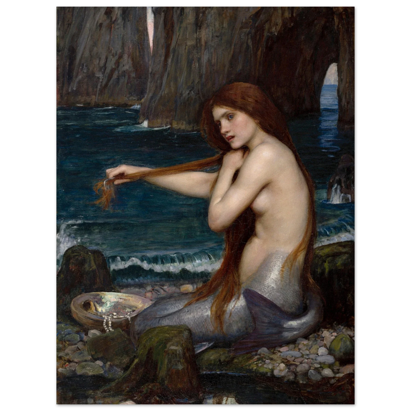 A Mermaid by John William Waterhouse 1900.