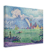 L’ Arc-en-ciel (Venise) The rainbow Venice by Paul Signac painting.