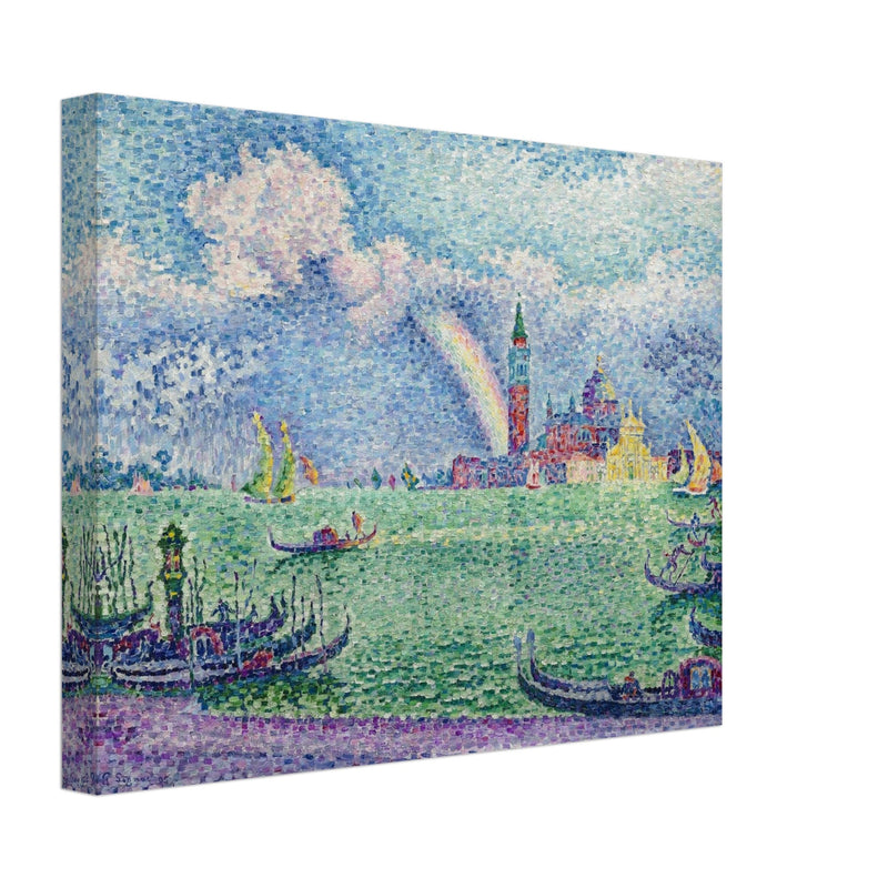 L’ Arc-en-ciel (Venise) The rainbow Venice by Paul Signac painting.