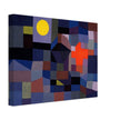 Paul Klee Fire at Full Moon abstract painting.   .