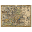 Old map poster of Europe Itinerarium orbis christiani by Michael Freiherr von Aitzing
