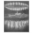 Gustave Dore illustration for The Divine Comedy by Dante Alighieri.  The Sun Glorified Souls. Paradise.