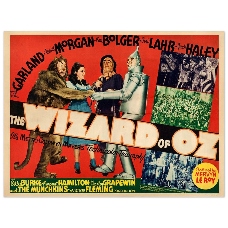 The Wizard of Oz movie poster.