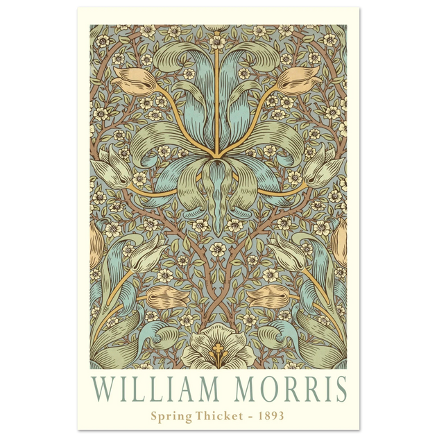 William Morris Spring Thicket 1893.