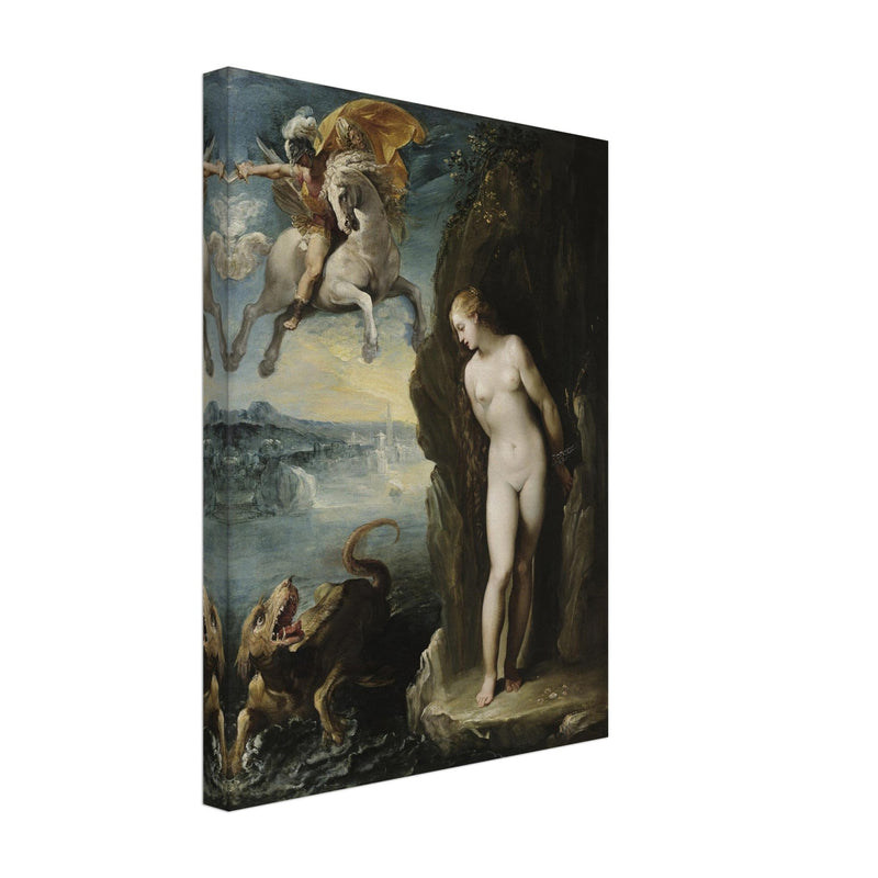 Perseus Freeing Andromeda painting by Giuseppe Cesari