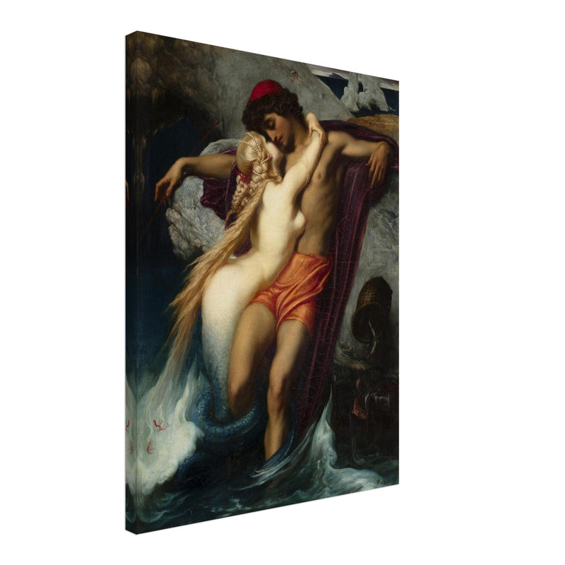 The Fisherman and the Syren painting by Frederic Leighton