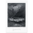 Gustave Dore illustration of King Arthur legend . The Fairy Circle. From the book Idylls of the King by Alfred Tennyson.