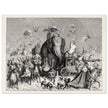 Royal Cavalcade Ane Skin Fairytale ( Peau d' Ane ) illustration by Gustave Dore. Part of Fairy Tales of Charles Perrault.