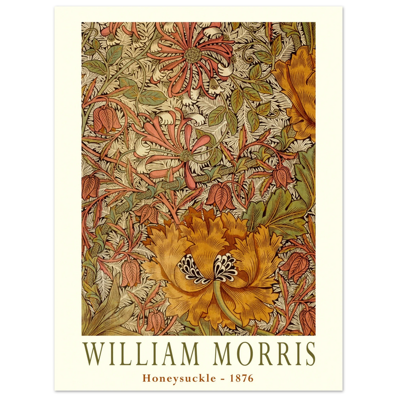 William Morris Honeysuckle 1876.