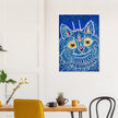 Cat Gouache by Louis Wain.