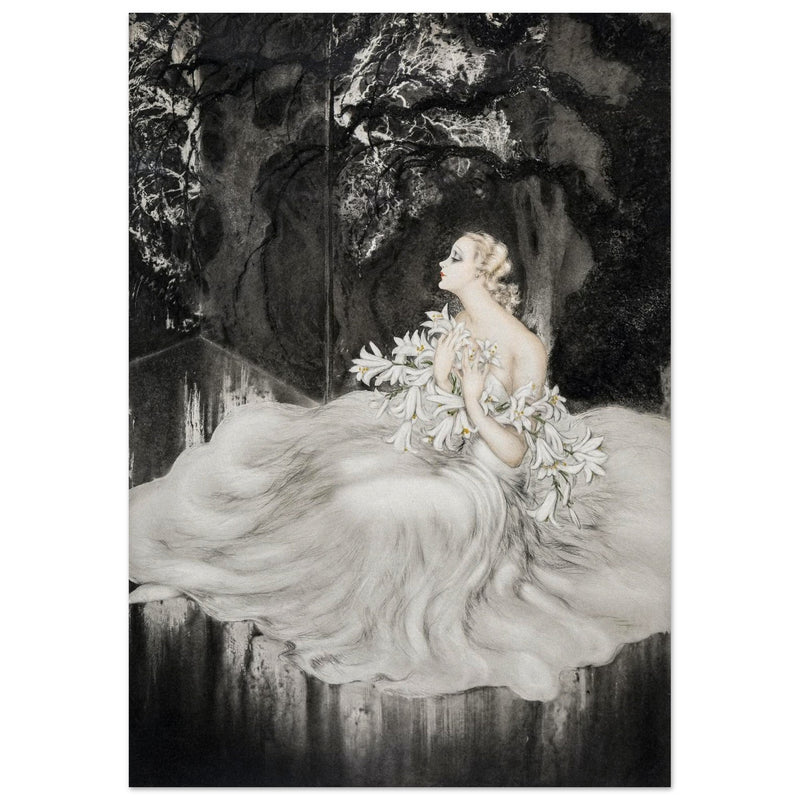 Louis Icart Les Lys (The Lilies)