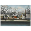 Henry Rousseau painting The Banlieue