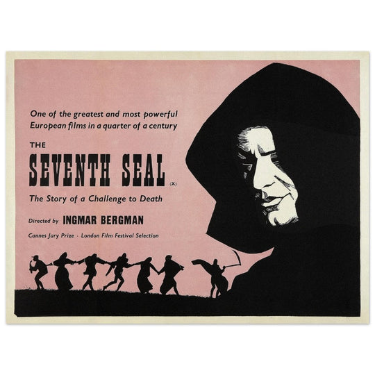 The Seventh Seal movie poster.