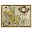 Ancient map of Tartaria by Abraham Ortelius  XVI Century.