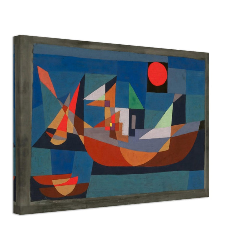 Paul Klee Ruehende Schiffe ( Resting ships )