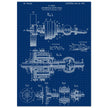 Automobile Drive Gear patent 787908 by Henry Ford. Vintage car