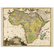 Africa vintage map of the XVII Century.   by Carel Allard