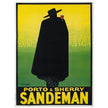 Sandman Porto sherry vintage advertising  . by George Massiot