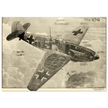 Messerschmitt Bf 109 fighter airplane II World War .