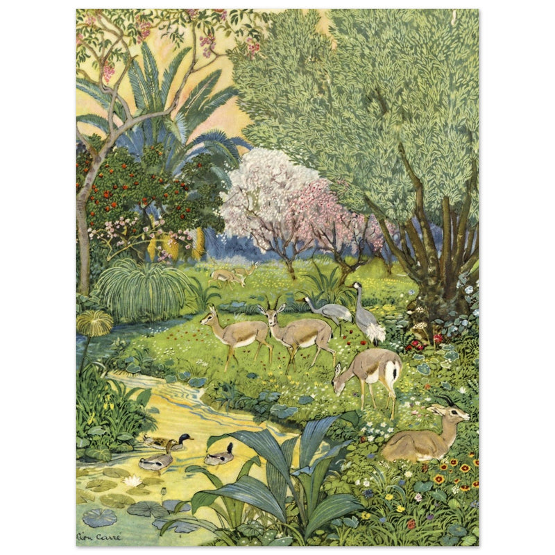 The Arabian Nights One Thousand and One Nights illustration by Leon Carre